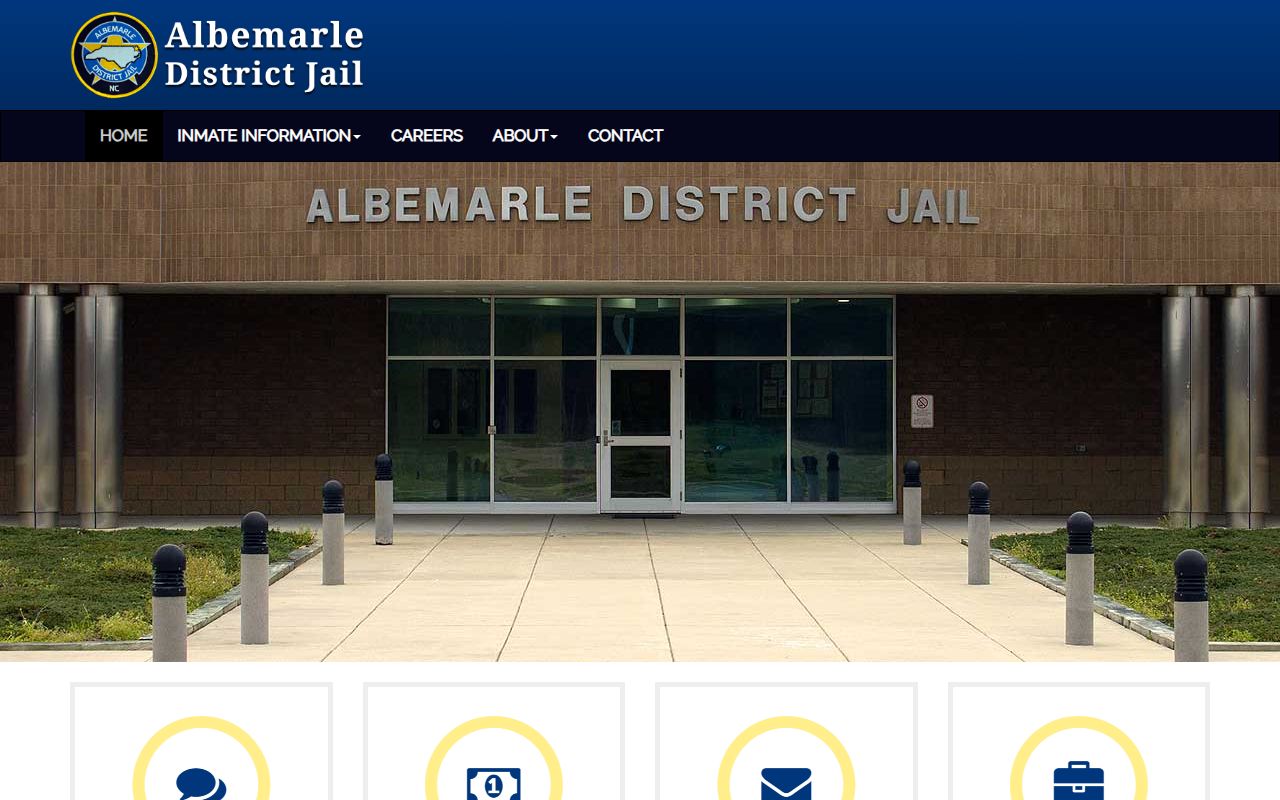 Pasquotank County inmate records Albemarle District Jail inmate lookup homepage